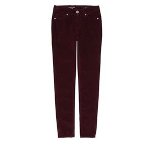 AG Adriano Gokdschmied Girl’s Velvet Skinny Jeans